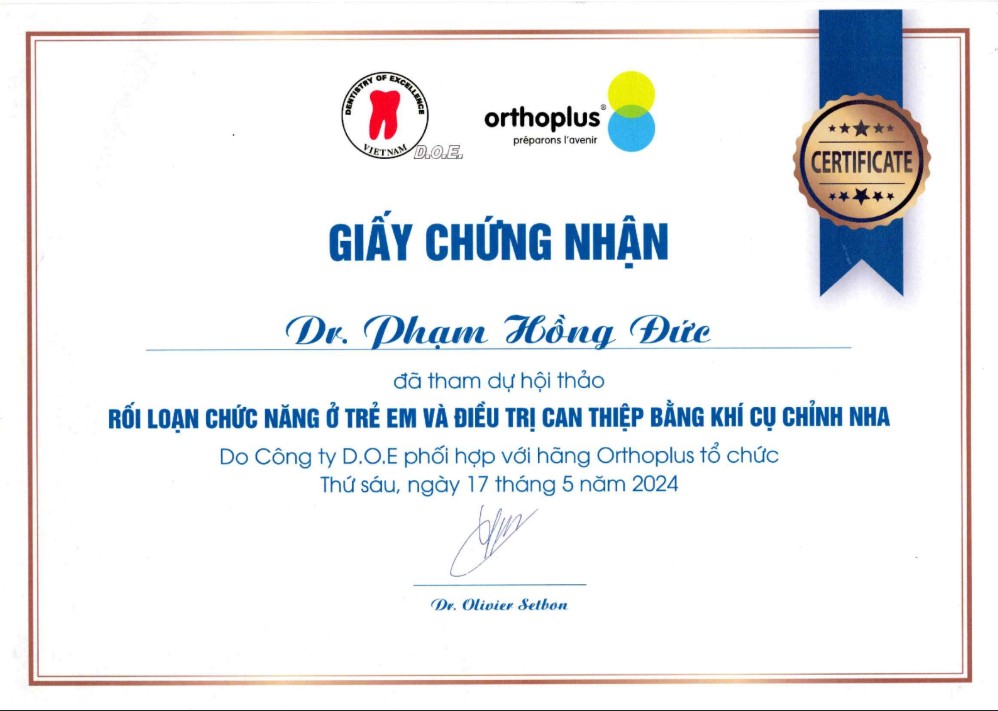 Certificate 2 BS Đức tham dự Hội nghị The Align Symposium tại Dubai