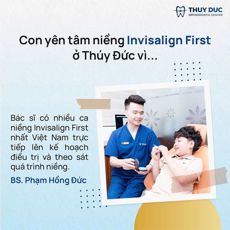 2.1. Gói niềng Invisalign First 1